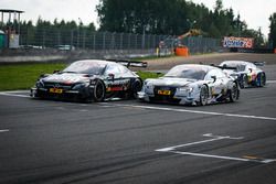 Daniel Juncadella, Mercedes-AMG Team HWA, Mercedes-AMG C63 DTM y Nico Müller, Audi Sport Team Abt Sp