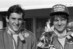 Ayrton Senna und Rick Morris