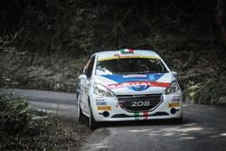 Giuseppe Testa e Daniele Mangiarotti Peugeot 208 R2, Peugeot Sport Italia