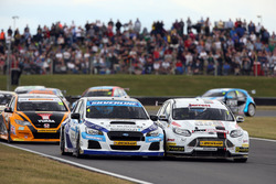 Colin Turkington, Silverline Subaru BMR Racing and Mat Jackson, Motorbase Performance