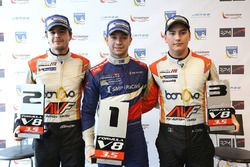 Winnaar Matthieu Vaxiviere, SMP Racing, tweede Tom Dillmann, AVF, derde Alfonso Celis Jr., AVF