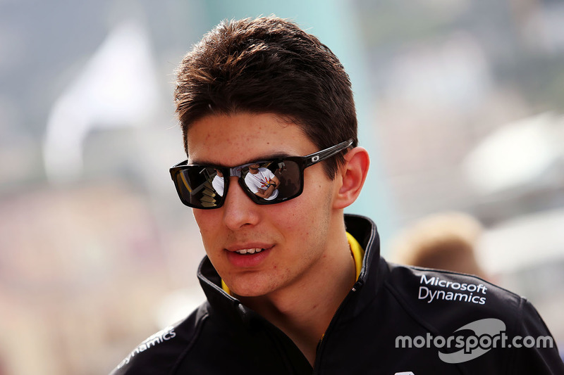 Esteban Ocon, Renault Sport F1 Team Test Pilotu