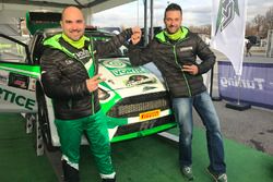 Ivan Ballinari con Andrea Sacha Togni al Monza Rally Show