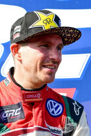 Podium: second place Scott Speed, Volkswagen