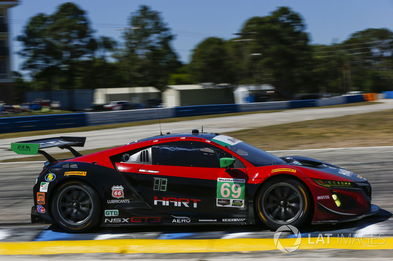 #69 HART Acura NSX GT3, GTD: Chad Gilsinger, Ryan Eversley, Tom Dyer