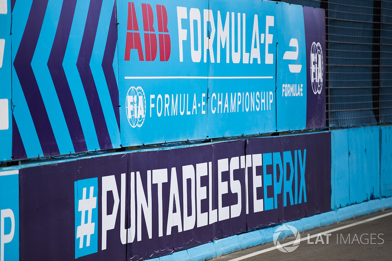 Señalización de la pista