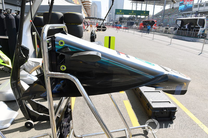 Mercedes-AMG F1 W09 EQ Power nburun detay