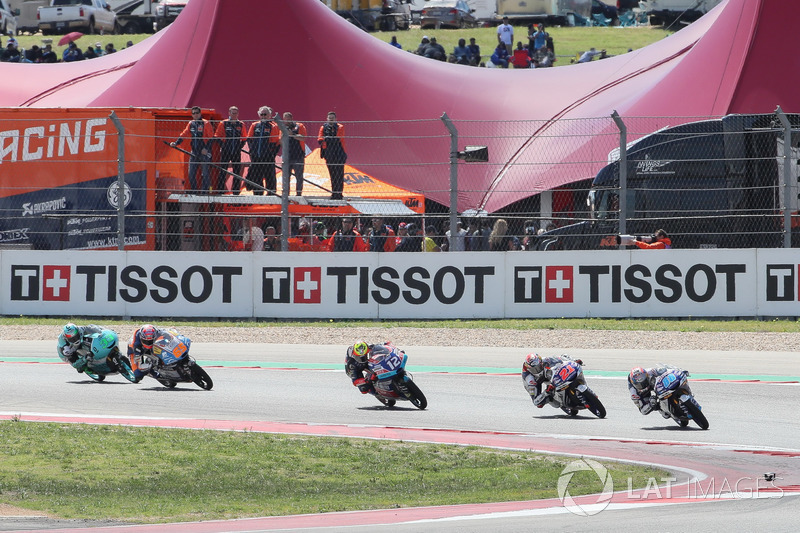 Jorge Martin, Del Conca Gresini Racing Moto3, Fabio Di Giannantonio, Del Conca Gresini Racing Moto3, Marco Bezzecchi, Prüstel GP