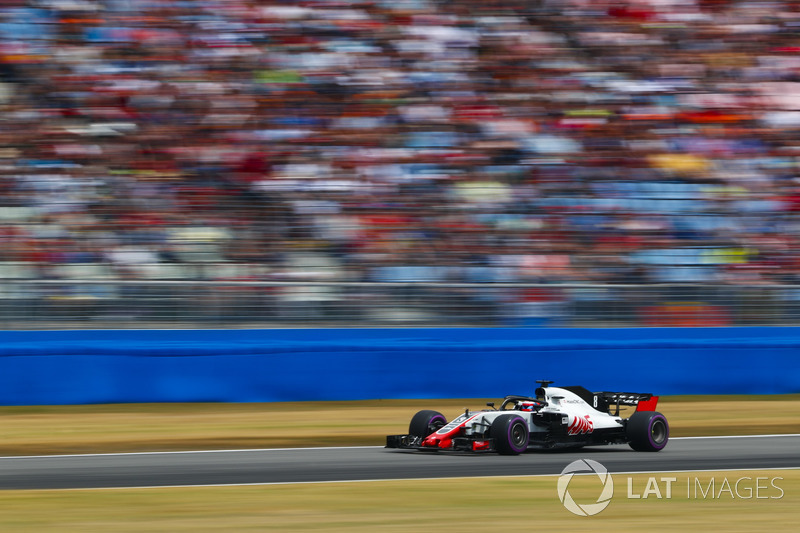 Romain Grosjean também foi bem e levou a Haas até a sexta posição