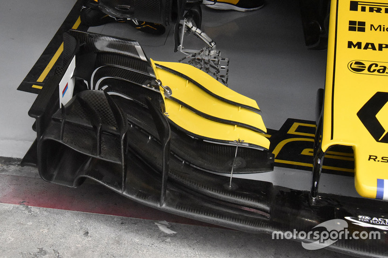 Renault Sport F1 Team RS 18 front wing detail