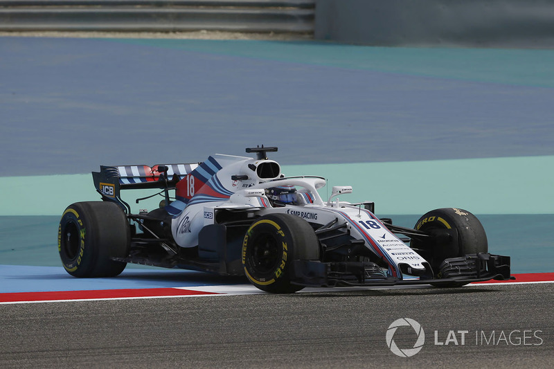 Lance Stroll, Williams FW41 melintir