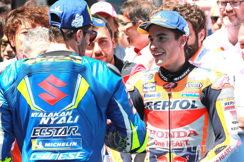 Andrea Iannone, Team Suzuki MotoGP, Marc Marquez, Repsol Honda Team