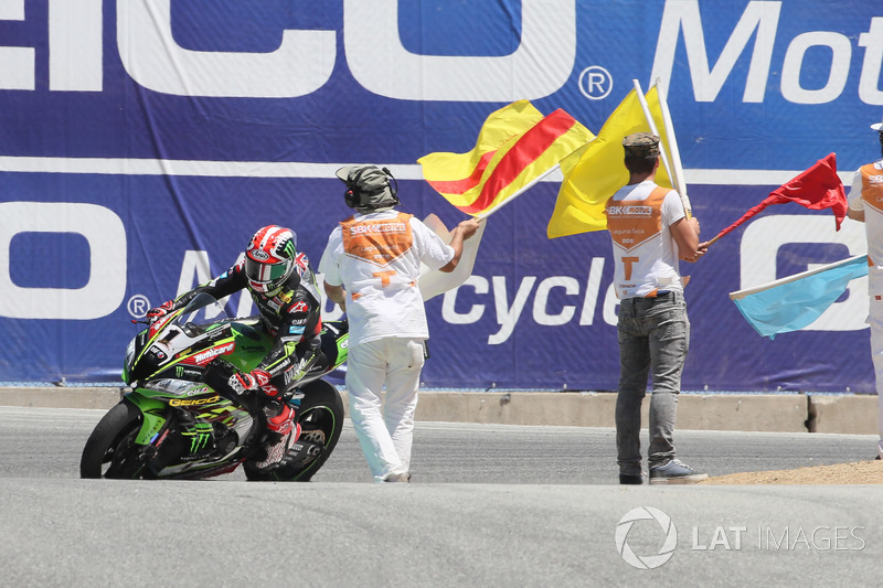 Jonathan Rea, Kawasaki Racing celebration