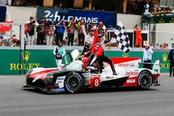 #8 Toyota Gazoo Racing Toyota TS050: Sébastien Buemi, Kazuki Nakajima, Fernando Alonso