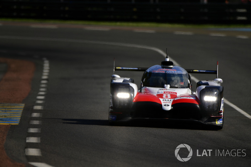 #8 Toyota Gazoo Racing Toyota TS050: Sébastien Buemi, Kazuki Nakajima, Fernando Alonso