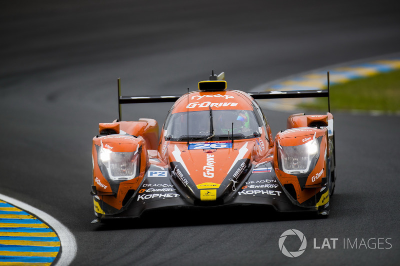 #26 G-Drive Racing Oreca 07 Gibson: Roman Rusinov, Andrea Pizzitola, Jean-Eric Vergne