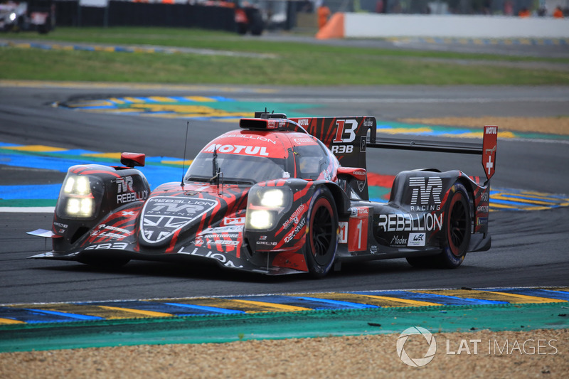 #1 Rebellion Racing Rebellion R-13: Andre Lotterer, Neel Jani, Bruno Senna