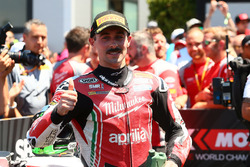 Il terzo classificato Eugene Laverty, Milwaukee Aprilia