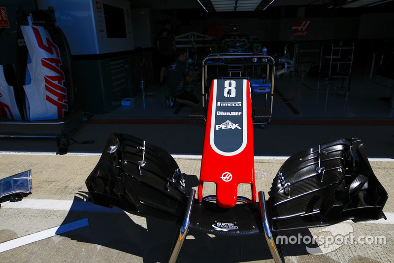 Burun ve ön kanat, Romain Grosjean Haas F1 Team VF-18
