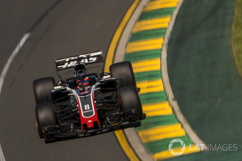 Romain Grosjean, Haas VF-18