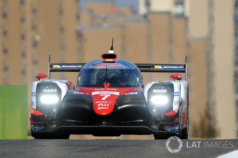 #7 Toyota Gazoo Racing Toyota TS050-Hybrid: Mike Conway, Kamui Kobayashi, Jose Maria Lopez