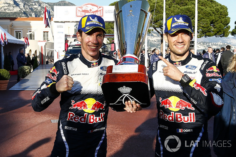 I vincitori Sébastien Ogier, Julien Ingrassia, Ford Fiesta WRC, M-Sport Ford