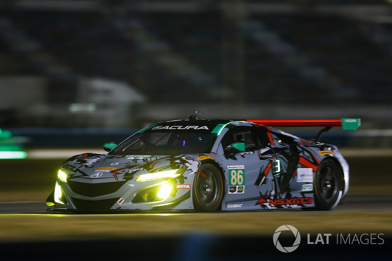 #86 Michael Shank Racing Acura NSX, GTD: Katherine Legge, Alvaro Parente, Trent Hindman, A.J. Allmendinger