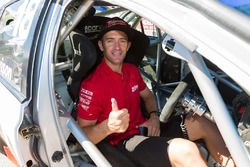 Will Davison with Dick Johnson Racing Falcon and Ellery Motorsport Falcon in Adelaide