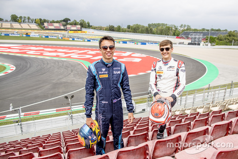 George Russell, ART Grand Prix, Alexander Albon, DAMS