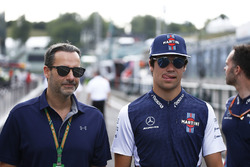 Lance Stroll, Williams walks the track