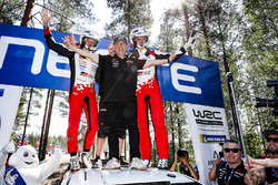 Ganadores Ott Tanak, Martin Järveoja, Toyota Yaris WRC, Toyota Gazoo Racing
