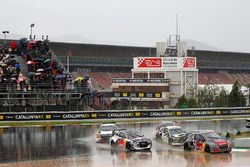 Timmy Hansen, Team Peugeot Total, Andreas Bakkerud, EKS Audi Sport, Timur Timerzyanov, GRX Taneco, Gregoire Demoustier, Sebastien Loeb Racing