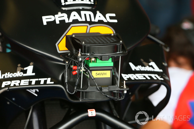 Pramac Racing, baterías