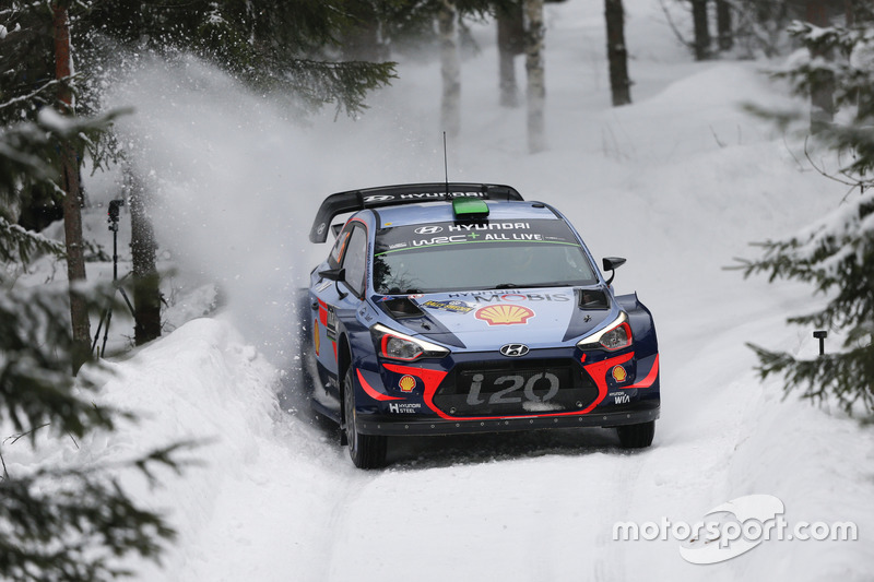 Hayden Paddon, Sebastian Marshall, Hyundai i20 WRC, Hyundai Motorsport