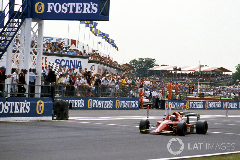 Ganador de la carrera Alain Prost, Ferrari 641/2