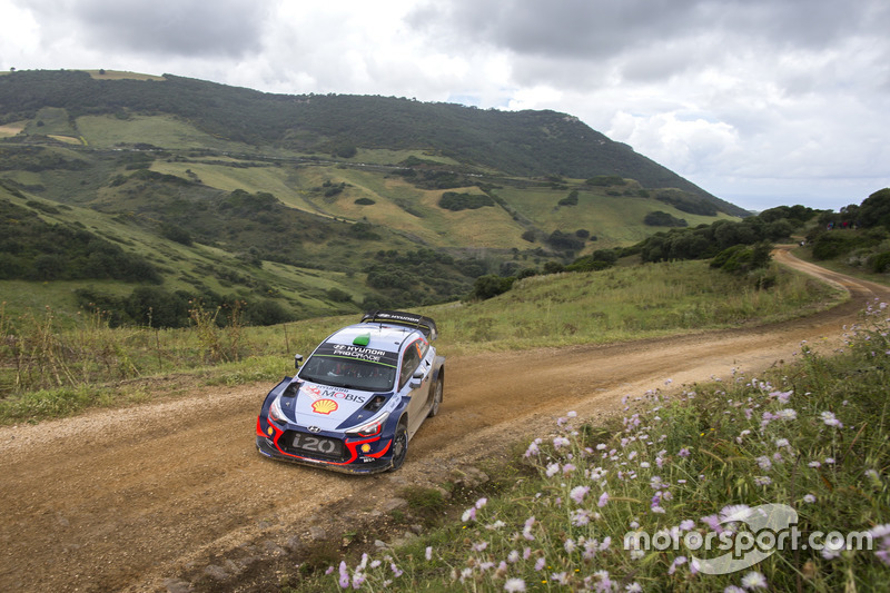 Hayden Paddon, Sebastian Marshall, Hyundai Motorsport Hyundai i20 Coupe WRC