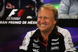 Robert Fernley, Team Principal Sahara Force India F1 Team lors de la conférence de presse de la FIA