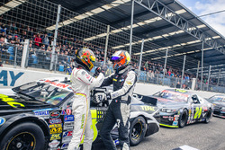 Anthony Kumpen, PK Carsport, und Frederic Gabillon, RDV Competition