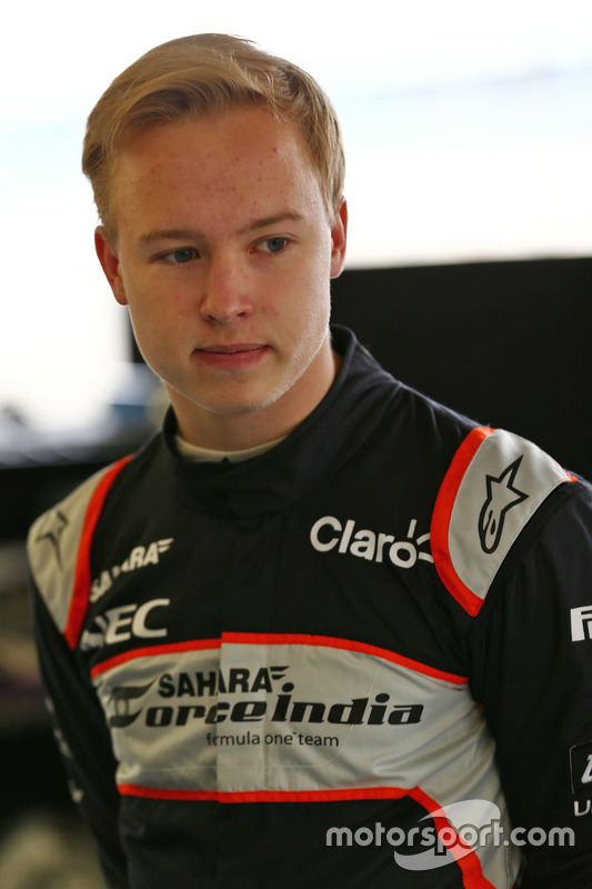 Nikita Mazepin, Sahara Force India F1 Team, Testfahrer