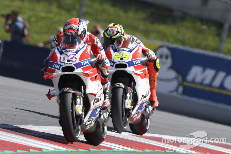 Andrea Dovizioso, Ducati Team, Andrea Iannone, Ducati Team