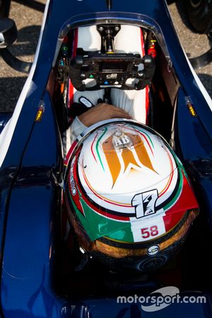 Special helmet design of Raffaele Marciello, RUSSIAN TIME