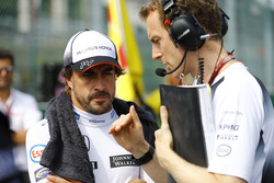 Fernando Alonso, McLaren a colloquio con Mark Temple