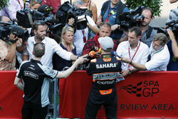 Nico Hulkenberg, Sahara Force India F1 con i media