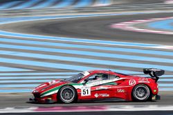 #51 AF Corse Ferrari 488 GT3: Piergiuseppe Perazzini, Marco Cioci