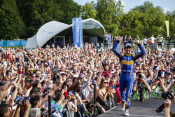 Podium: Sieger Nicolas Prost, Renault e.Dams