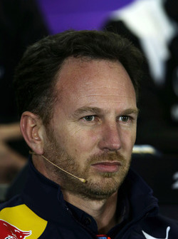 Christian Horner, Red Bull Racing Team Principal in the Press Conference