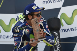 Podium: third place Valentino Rossi, Yamaha Factory Racing