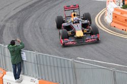 David Coulthard, a Red Bull Racing bemutatóján