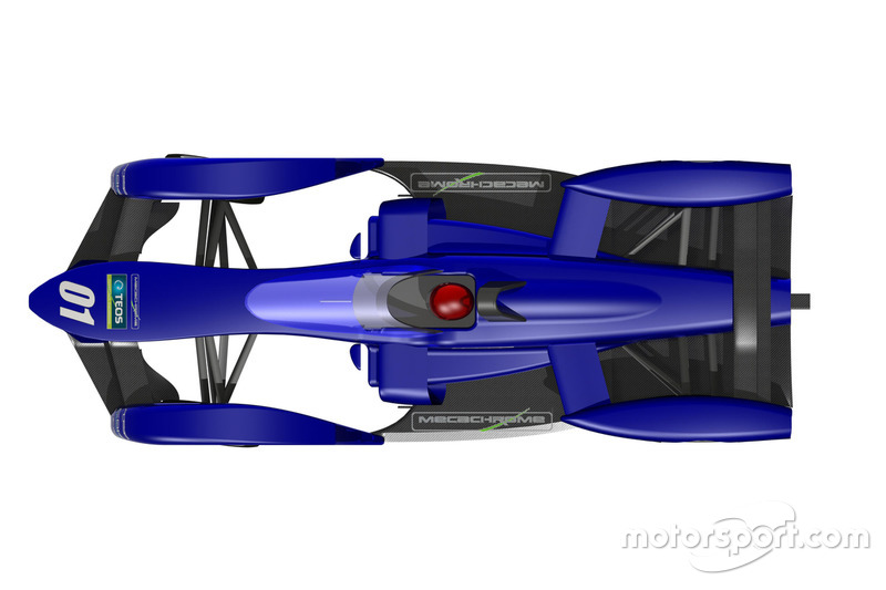 Proposal mobil Formula E TEOS