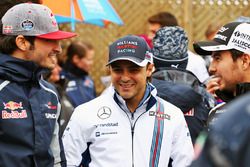 Carlos Sainz Jr., Scuderia Toro Rosso con Felipe Massa, Williams y Sergio Pérez, Sahara Force India